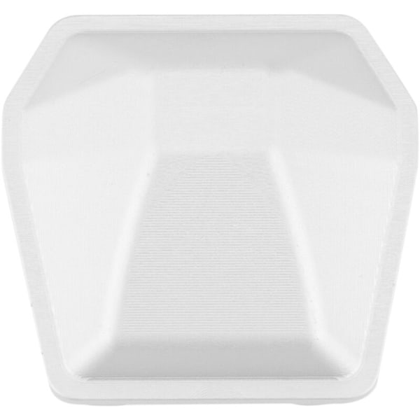 Metall bakakseldekselhus for Axial SCX6 AXI05000 1/6 RC bil oppgraderingsdeler tilbehør, sølv