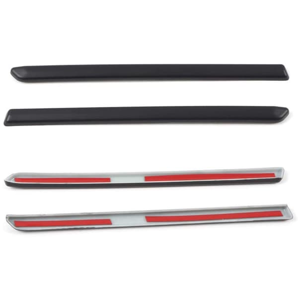 Til 4Runner 2020 2021 Biltilbehør Centergitter Indsæt Trim Cover 2Pcs Serie, Mat Sort