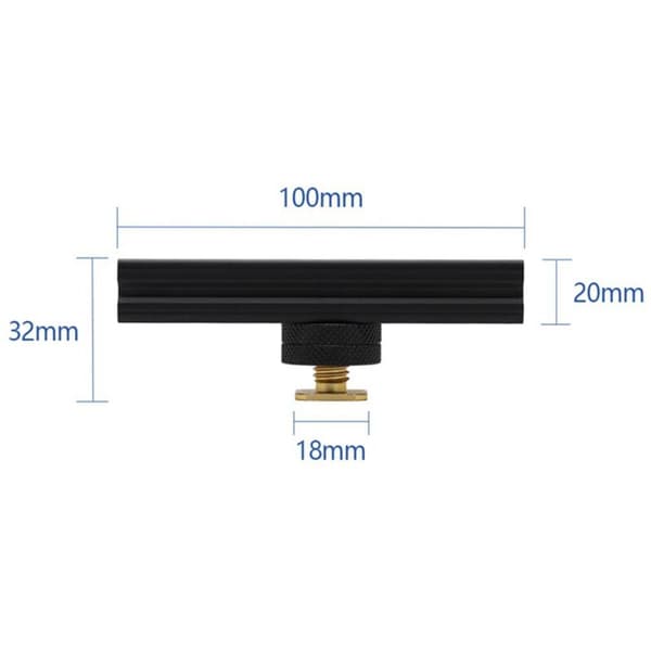 Flash Base Reflector Flash Guide Photography Fill Light Bracket Multi-Position Live Broadcast Slide Bracket för Telefon,C