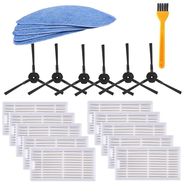 Robotti-imurin osat Sivuharja Mop Hepa-suodatin V5 V5S V3 V3S V5Pro V50 V55 X5 Pro