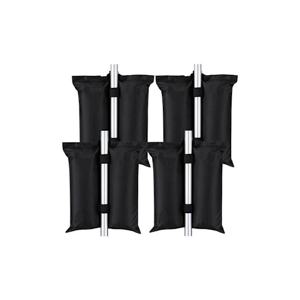 Set med 4 sandpåsar för markisben, mycket tåliga vikter för markistält, parasoll, utomhusgardin, solskydd, poolstege (sand