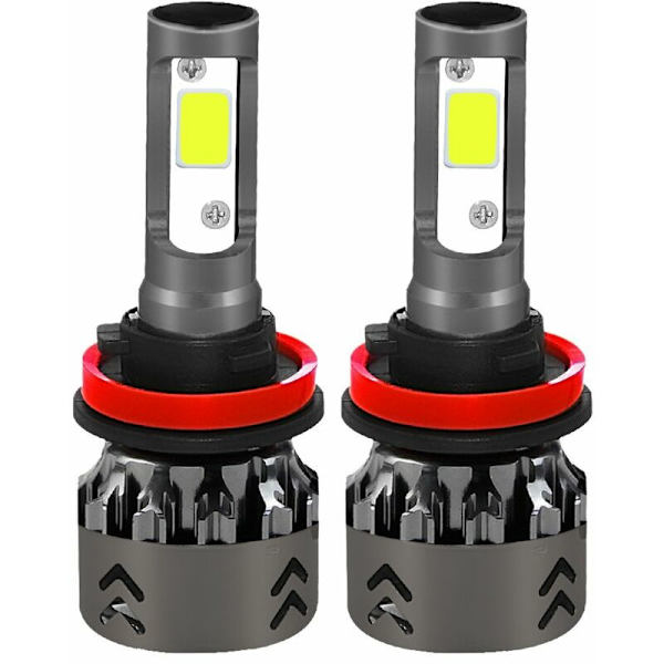 2018 H8/H9/H11 mini6-COB LED-autonpolttimosarja, muuntaminen 6000K valkoiset lamput