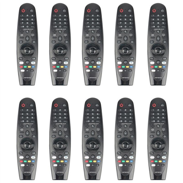 10X Universal Smart Magic Fjernkontroll for TV AN-MR20GA Uten USB-mottaker