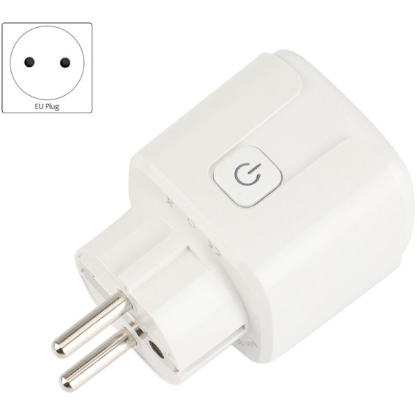 Wifi Smart Socket Europæisk bærbar timer switch stikkontakt, Smart fjernbetjening