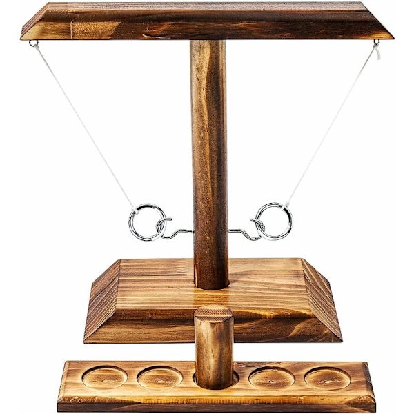 Ideel Swan Hooks Ring Toss Spil Krog og Skud Stige Ring Skud Spil, Sunny