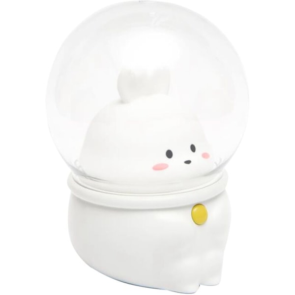 Cute Pet Night Light USB Rechargeable LED Bedside Timer Night Light Children's Room Colorful Sleep Light Rabbit