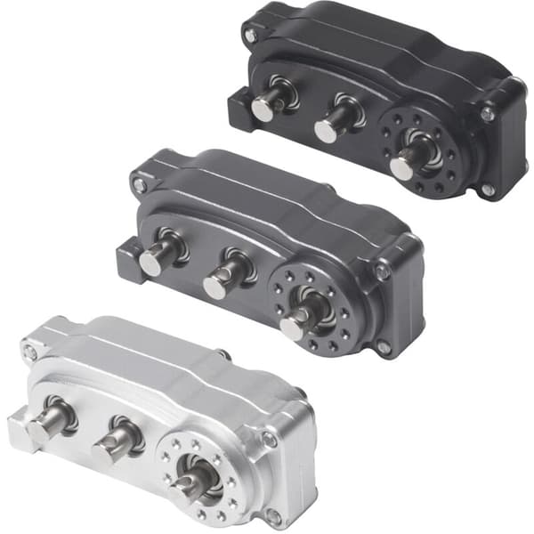 313mm Hjulbas Metall Chassi Ram Överföringslåda för 1/10 RC Bildelar, Silver
