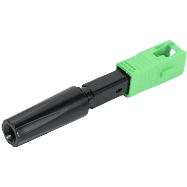 10 stk FTTH Integrerte Connector SC / Grønn Plast Fiberoptisk Connector