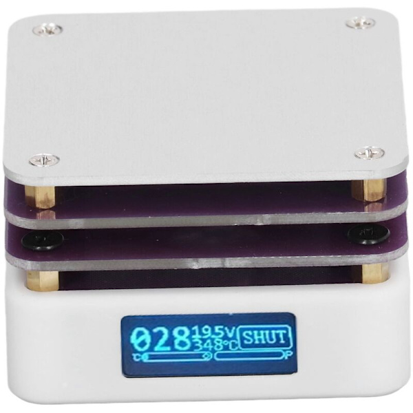 Lödstations Värmeplatta Förvärmning Mini Smart Termostat 20V för Reparation DIY Lab