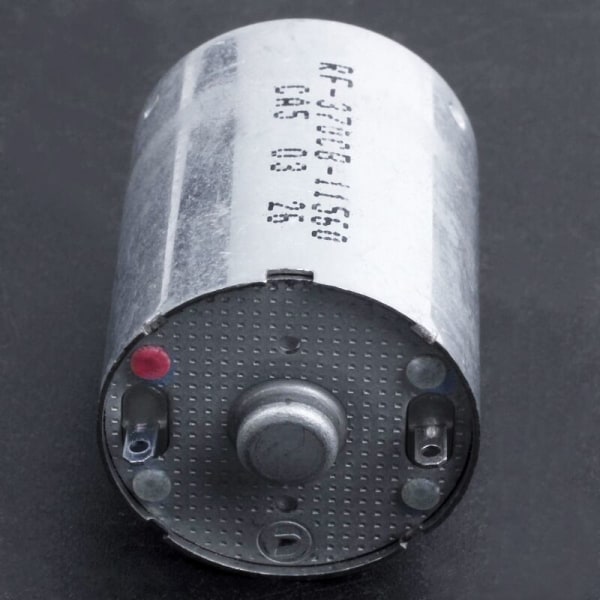 DC 9V 6760RPM pyörimisnopeus 2-nastainen 2P-liitin Mini sähkömoottori
