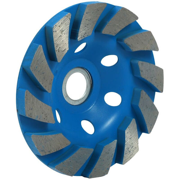 100MM 4 tommer spånplade skål slibeskive slibning og polering emery slibeskive til skæring af sten beton