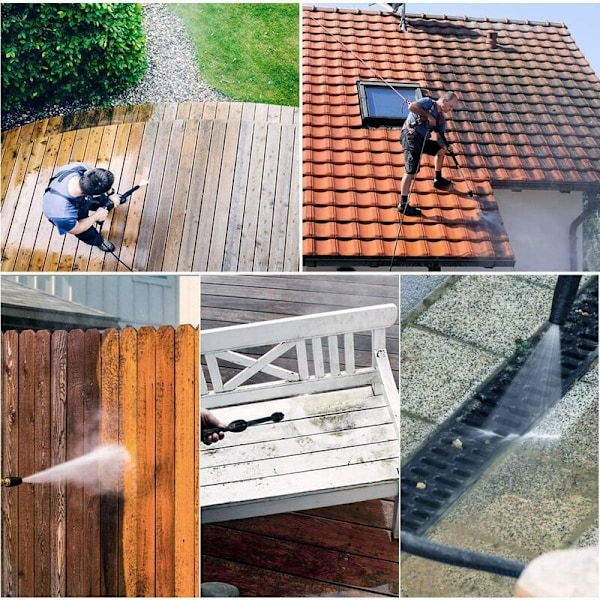 1,8 GPM 3000 PSI 035 Rotationsmunstycke för Trycktvätt, 1/4 Snabbkoppling, Trycktvättsmunstycke