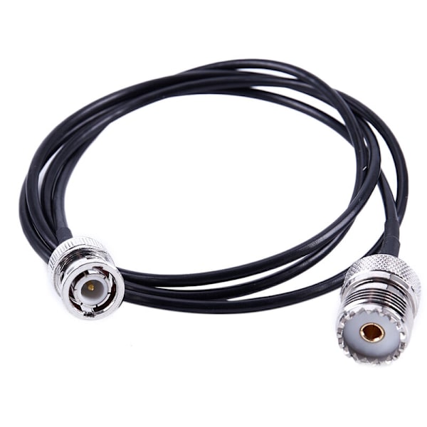 Rf Radio Koaksialkabel UHF VHF BNC Han til UHF So239 Rg-58U Koaksial Milspec Mobil til Base Antenne 3 Ft