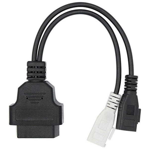 Anslutningskabel 2X2 stift till 16 OBD2 diagnostisk adapterkabel för Seat