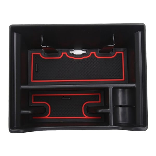 Center Console Organizer Tray för Tesla Model 3 Model Y 2021 Armrest Cubby Drawer Storage Box Tillbehör
