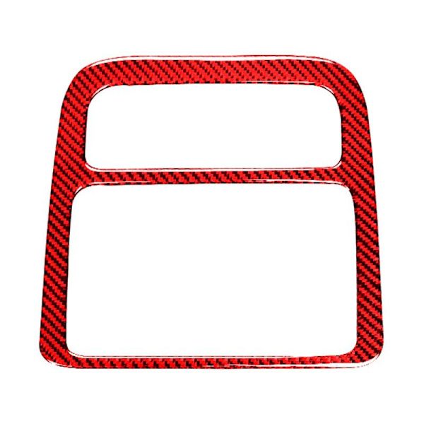 Fiber Central Control CD Air Conditioning Panel Cover Trim til 2009 2010 2011 2012 2013 2014 2015 2016