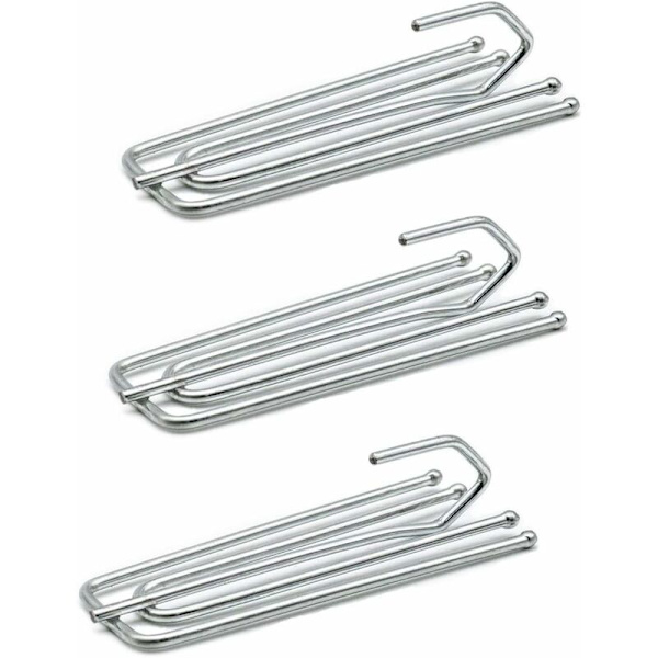 24 stk tykke gardinkroker Tykke gardinkroker for pinch pleat toppgardin, dørgardin, vindusgardin