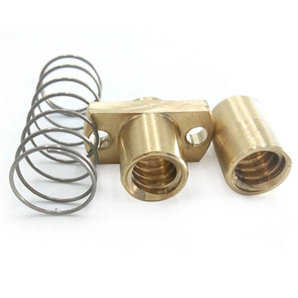 Exklusiva 3D-skrivar CNC 3018 delar fjädernöt Anti- T8 för att eliminera muttergap 10mm
