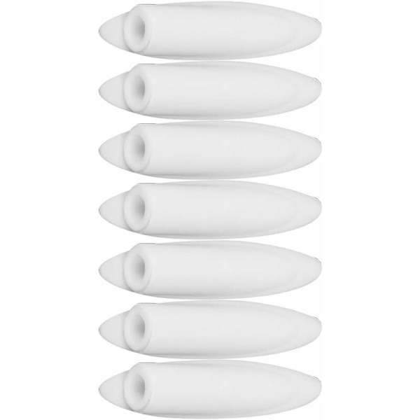 100 stk. treplugger, 9,5 mm plugger for lommehullsjigg, trebearbeidingsverktøytilbehør, lommehullsjiggsokkel (hvit)-