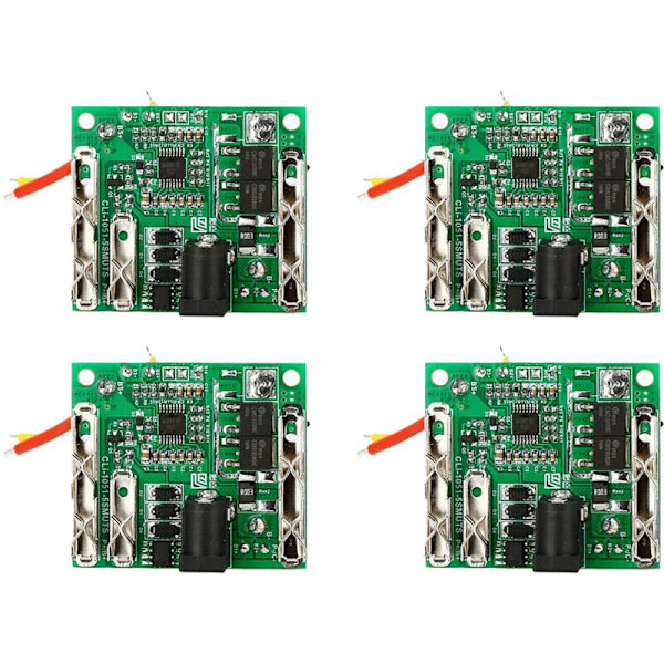 4X 5S 18/21V 20A Litiumbatteri Laddningsskyddskortmodul