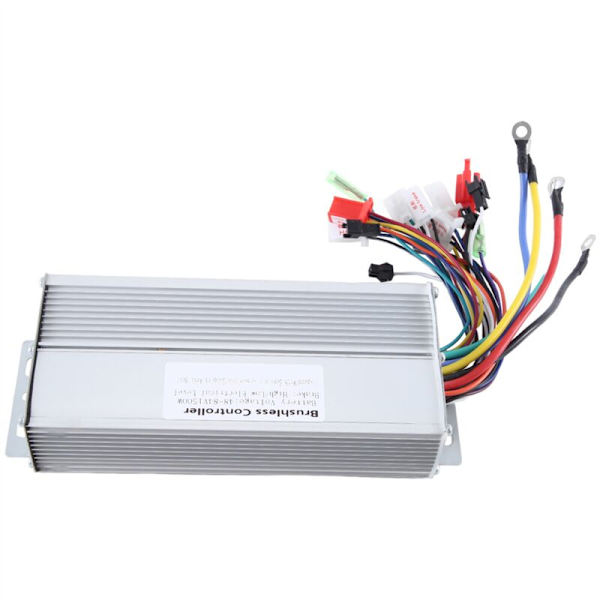 15 Rør 48-84V 1500W Dobbelttilstand Børsteløs Motorhastighedsregulator Udskiftning Elektrisk Cykelhastighedsmotor