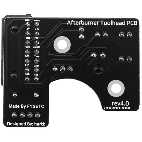 HARTK AFTERBURNER TOOLHEAD PCB V4.0 for VORON 0.1-skriver - 3D-skriverdeler
