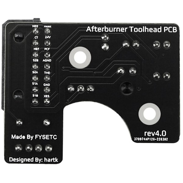 Til VORON 0.1 Printer HARTK AFTERBURNER TOOLHEAD PCB V4.0 til Voron 0.1 3D Printer Dele