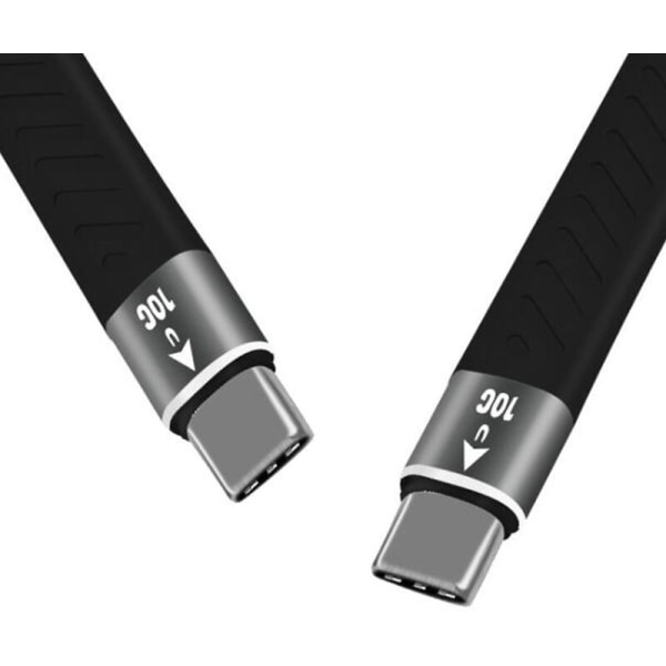 PD 60W USB3.1-kaapeli 10 Gbps Type C - C USB C Pro-latauskaapeli, 15 cm