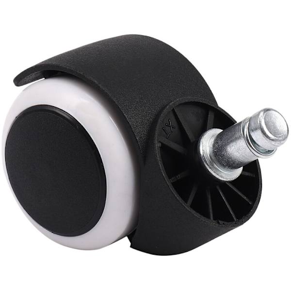 6 st Serie Kontorsstol Hjul Ersättning Snurrhjul Mute Caster Hård Golv Kontorsstol Halkfri Hjul Universal Hjul BG-2