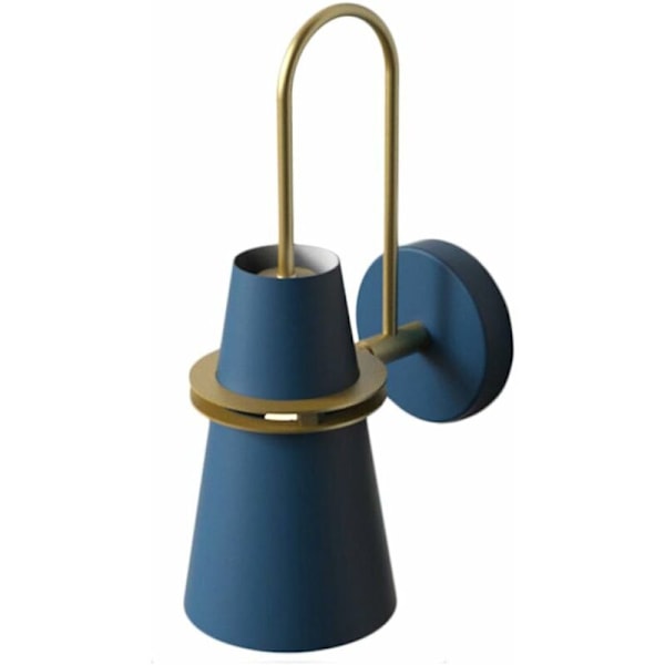 HJXDtech Farverig Horn Vægslampe, Nordisk Moderne Metal Vægslampe Armatur E27, Industriel Stil Messing Vægslampe til Restaurant Gang Soveværelse Stue