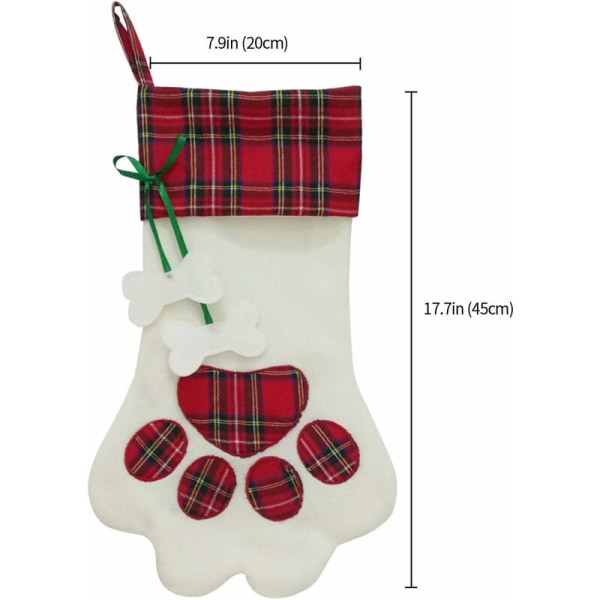 Julstrumpor Söta tecknade klassiska hängande prydnader Hemfönster Eldstad Julgran (2PCS)-