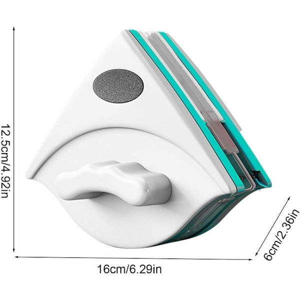 Magnetisk fönsterputsare, ABS-material magnetisk fönsterputsare, dubbelsidig magnetisk fönsterputsare, magnetisk fönsterputsare för hem, kontor och S