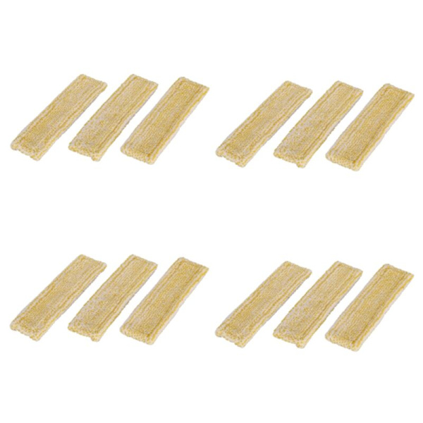 12 st Hushålls Elektrisk Fönsterputsare Mopduk WV2 WV5 Ersättnings Mikrofiber-Torkare