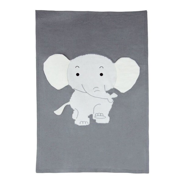 Baby Blankets Newborn Cute Big Elephant Ear Blanket Soft Warm Knitted Swaddle Kids Bath Towel Baby Toddler Bedding Blankets
