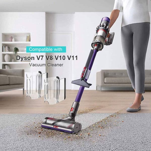 2X Tilbehørs Holder Organizer til V7 V8 / V10 V11 Støvsuger Klip Dele