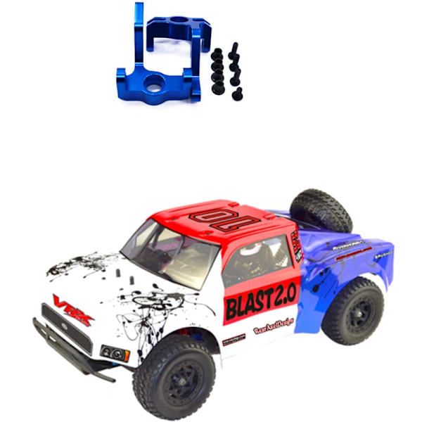 2-delad metallstyrarm 10923 för VRX Racing RH1043 RH1045 RH1045SC RH817 RH818 Uppgradera fjärrstyrd bil, 1