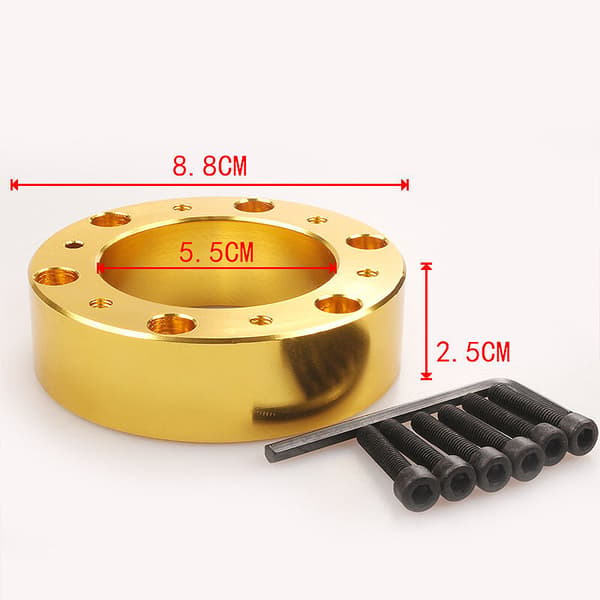 Bilmodifieringstillbehör Fxed ratt modifierad booster höjd kudde 25mm