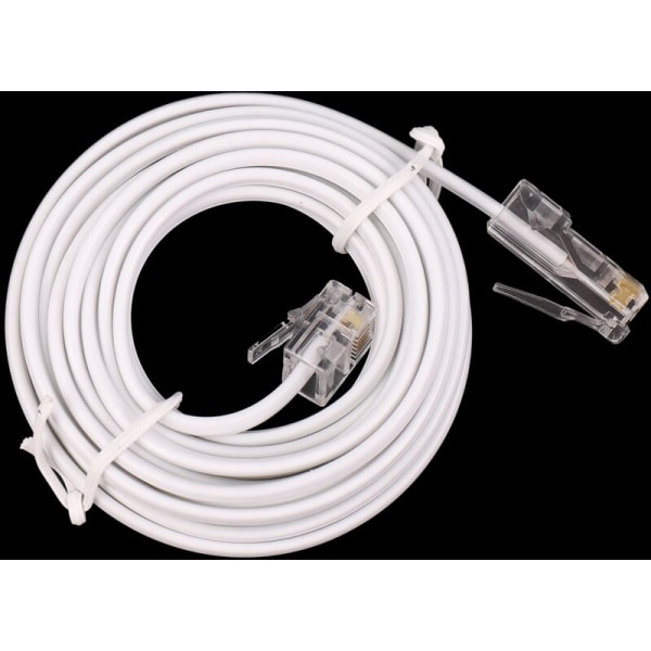 RJ11 6P4C till RJ45 8P4C Modulär förlängningskabel 3 meter