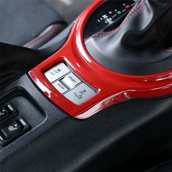 Midtkonsoll Side Strip Girskift Panel Dekor Deksel Trim Ramme for BRZ 86 2012-2020