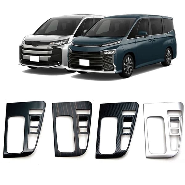 Til Voxy Noah Hybrid 90 Serie 2022 Central Control Gear Shift Panel Cover Frame Trim Beskyttelse RHD Træstruktur