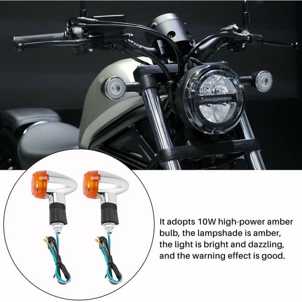 4 stk serie blinklys LED-indikator for