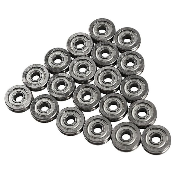 20 stk. Ekstruder U-spor Trinse Kugleleje U604ZZ til -10 -3 Tilbehør 3D Printer 4 X 13 4Mm