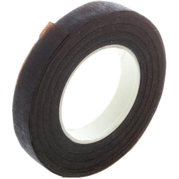Blomststjälk med självhäftande papper 30 meter 12 mm för DIY-hantverk konstgjorda sidenkransar (brun)