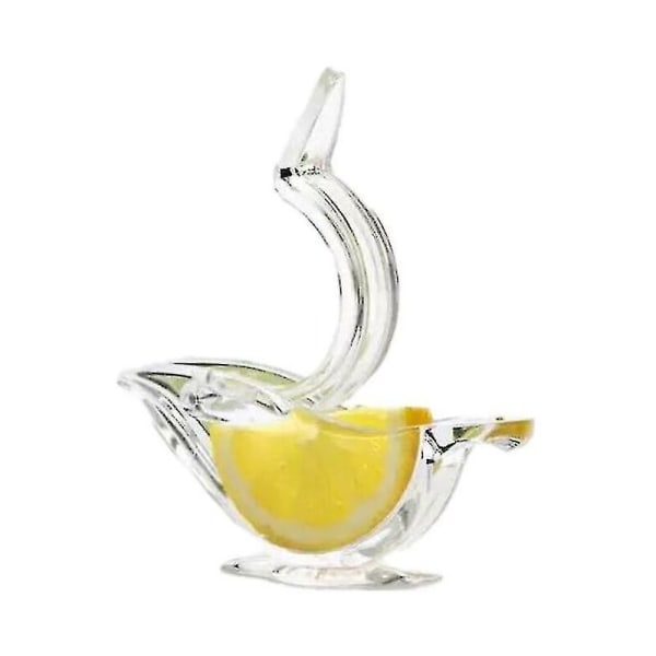 5 stk. Citronspresser Klip Akryl Manuel Citron Skive Juicer Praktisk Transparent Frugtpresser til Hjemmet