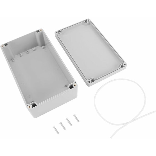 IP65 vattentät elektrisk kopplingsdosa ABS-plast utomhuskopplingsdosa för projekthölje (89 59 35 mm)