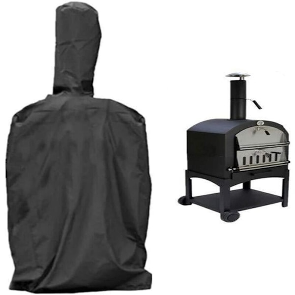 1 Skyddande Omslag för Gasgrill - Väder- och UV-Resistent - Passar för Trädgård och Utegrill - 160x37x50cm
