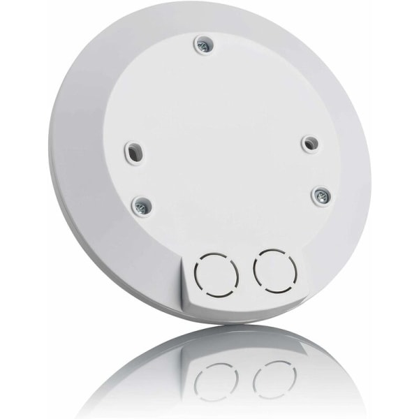 Indendørs bevægelsessensor, overflademontering, programmerbar, infrarød sensor, rækkevidde 6m/360°, tilpasset LED
