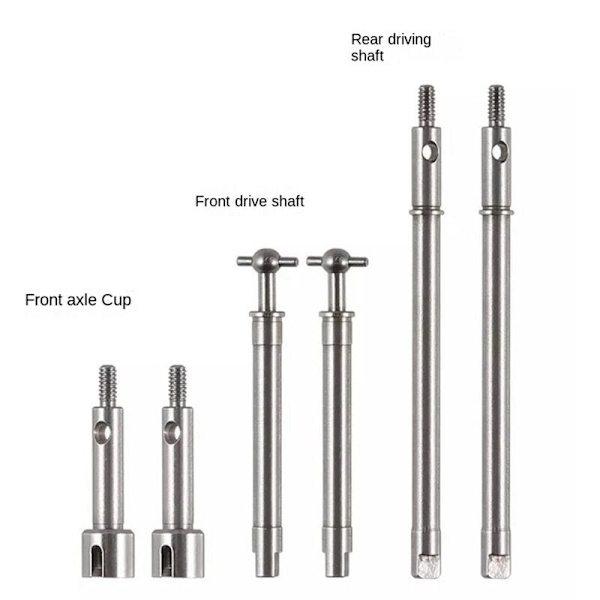 For Axial Scx24 90081 Bilmodell og Bakre Styring Drivaksel CVD Dog Bone Cup Aksel Bakre Drivaksel