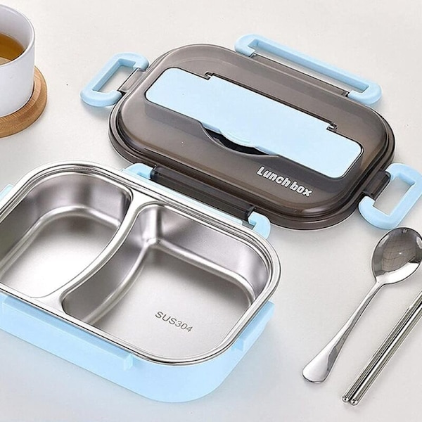 Student Bento Lunchbox med Termisk Isolering, Högkvalitativt Rostfritt Stål, C