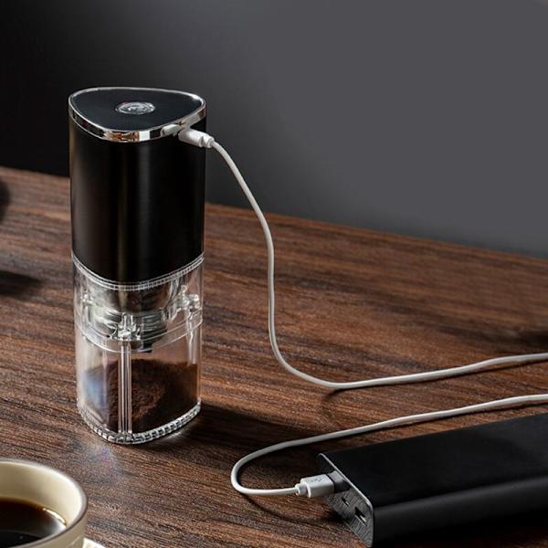 USB Kaffeekanne 155ML Professionelle Keramik Mahlwerk Kaffeebohnen-Mühle Mühle Tragbare Elektrische Mühle-Weiß